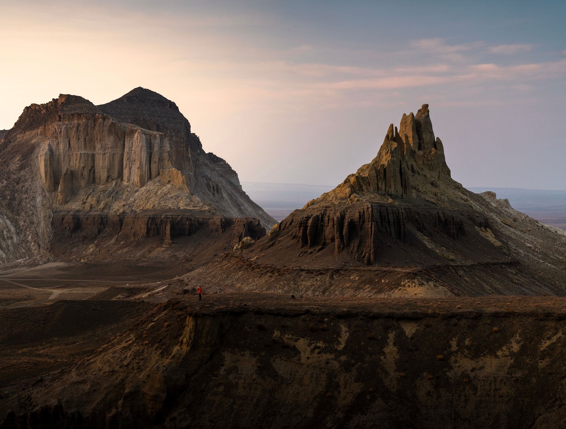 Airakty view facing North (Valley of Catles), Kazakhstan