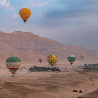 Ballon over Luxor, Egypt