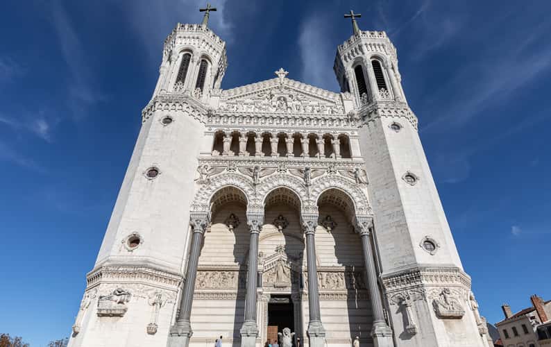 Basilica of Notre Dame of Fourviere.