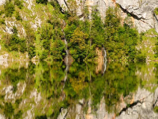 Boathouse at Lake Obersee, Bavaria
