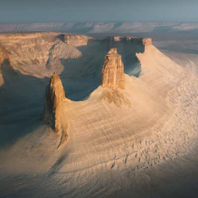 Bozhira Fangs View from South, Kazakhstan