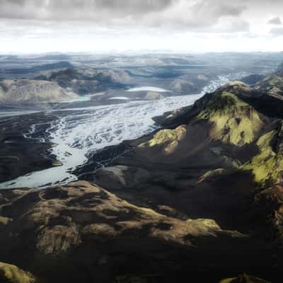 Braided River, Iceland