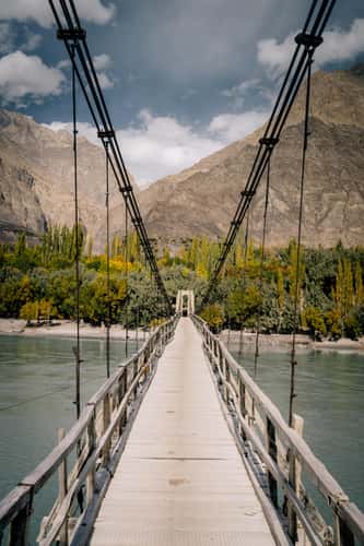 Bridge over Indus River