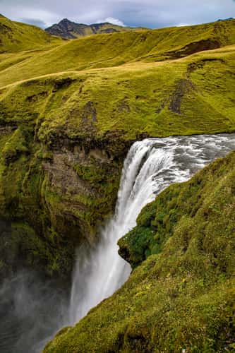 Brink of Skogafoss
