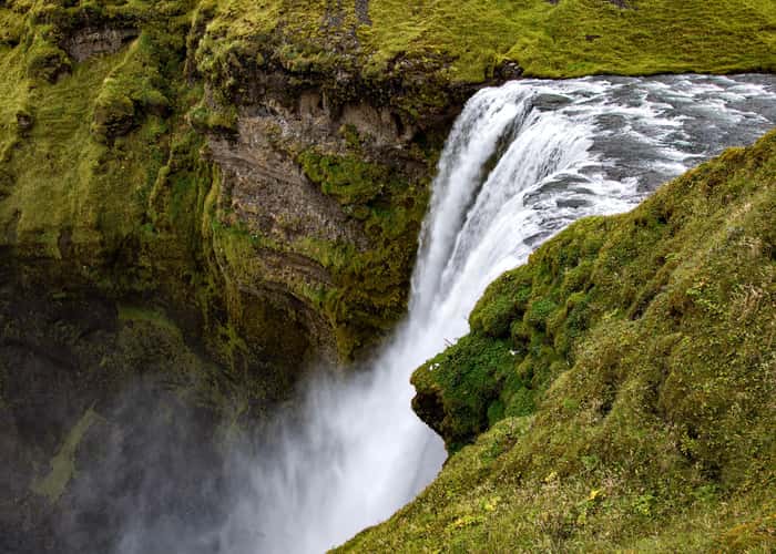 Brink of Skogafoss