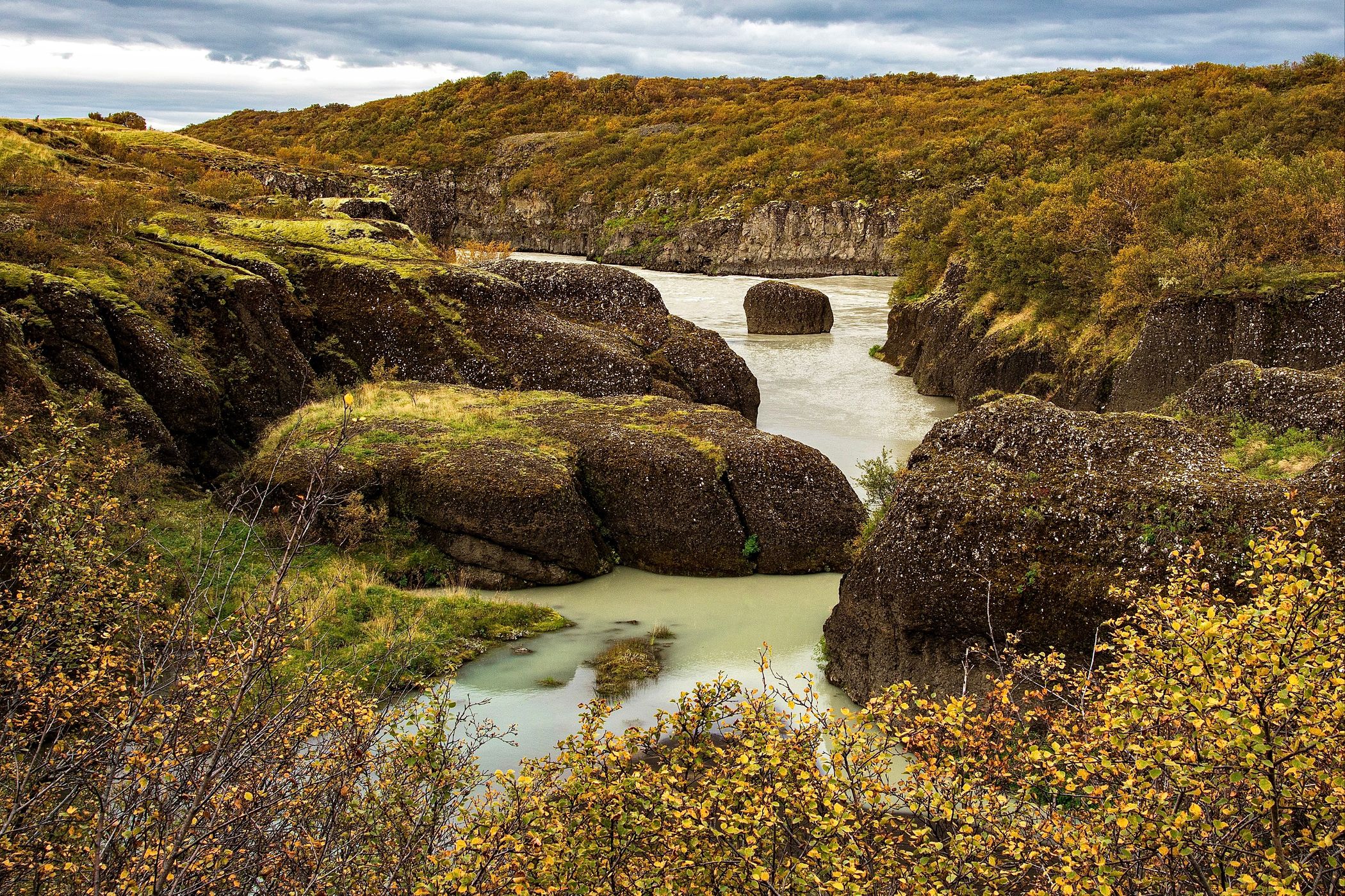 Brúarhlöð Canyon, Iceland