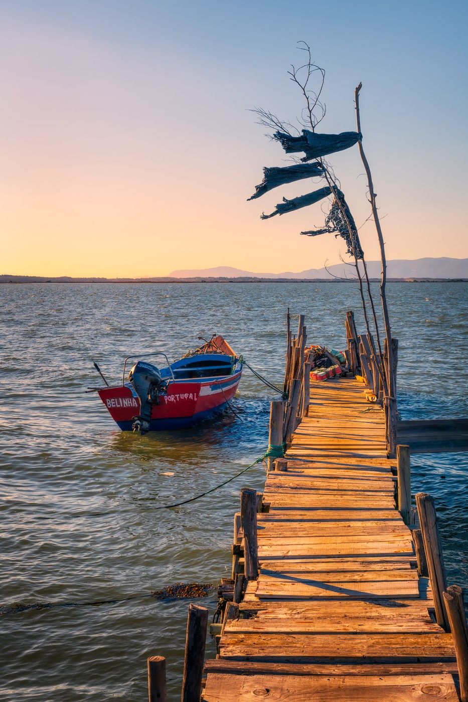 Cais palafítico, Portugal