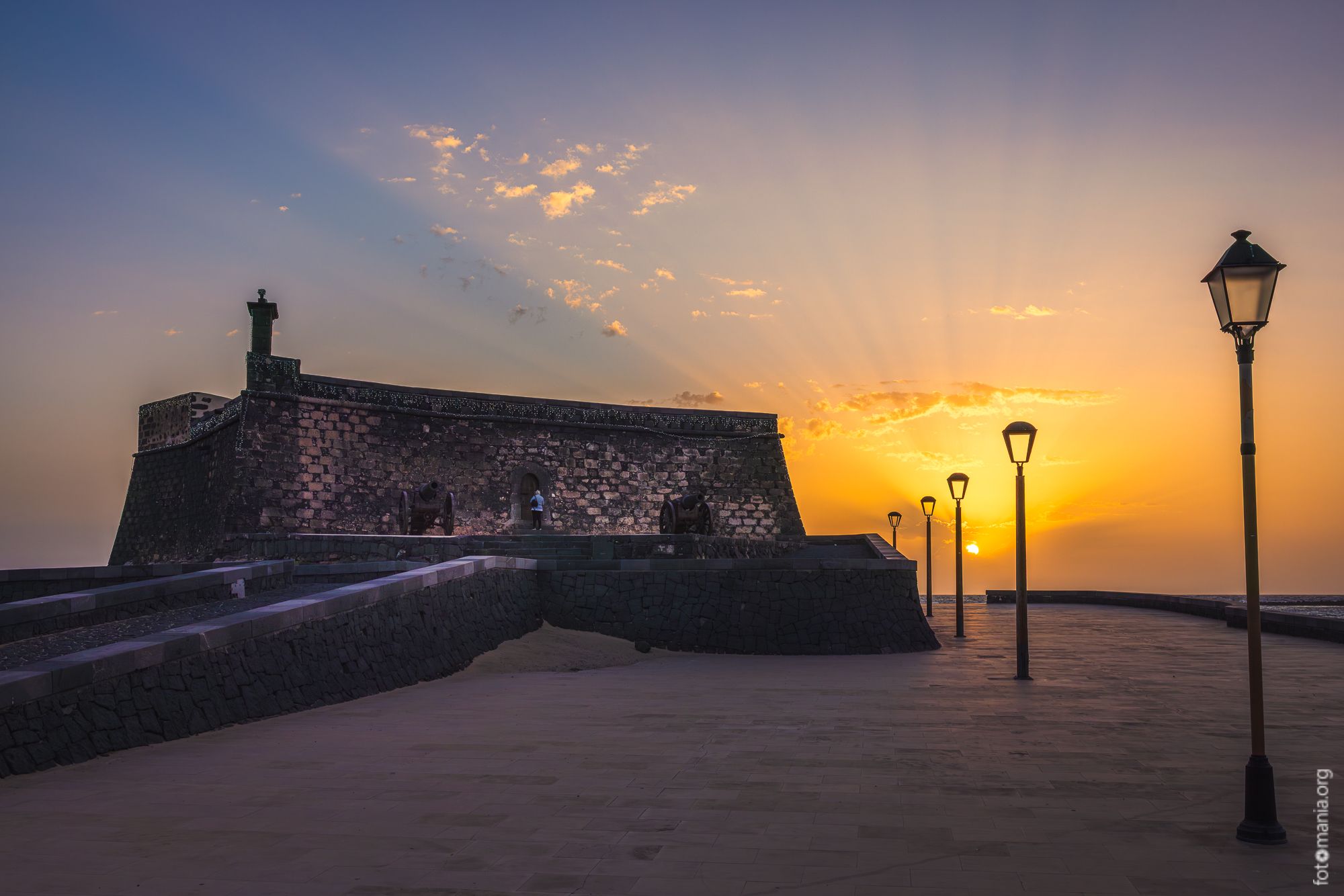 Castillo de san Gabriel, Arricife, Lanzarote, Spain