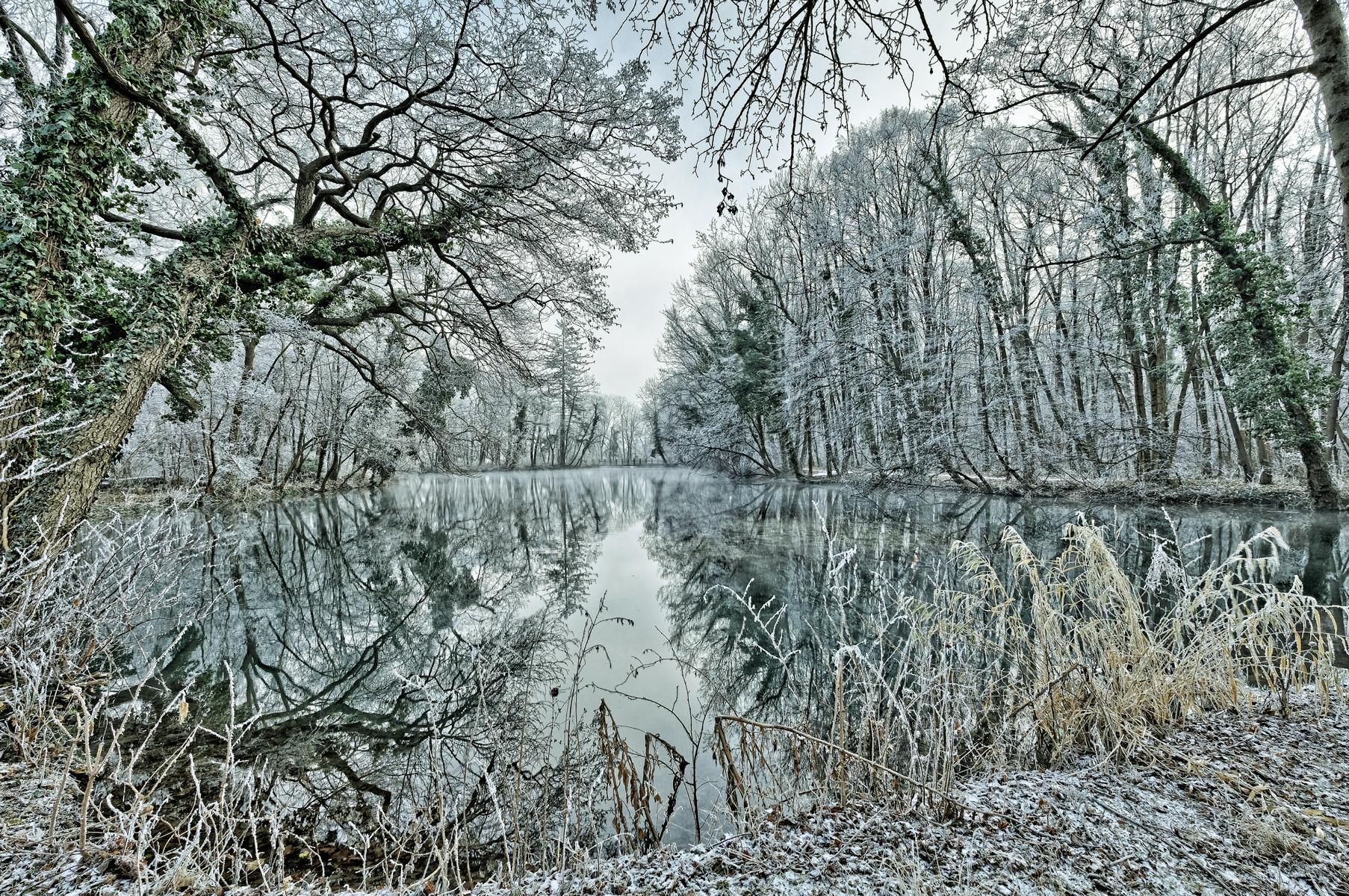 Castle pond Pottendorf, Austria
