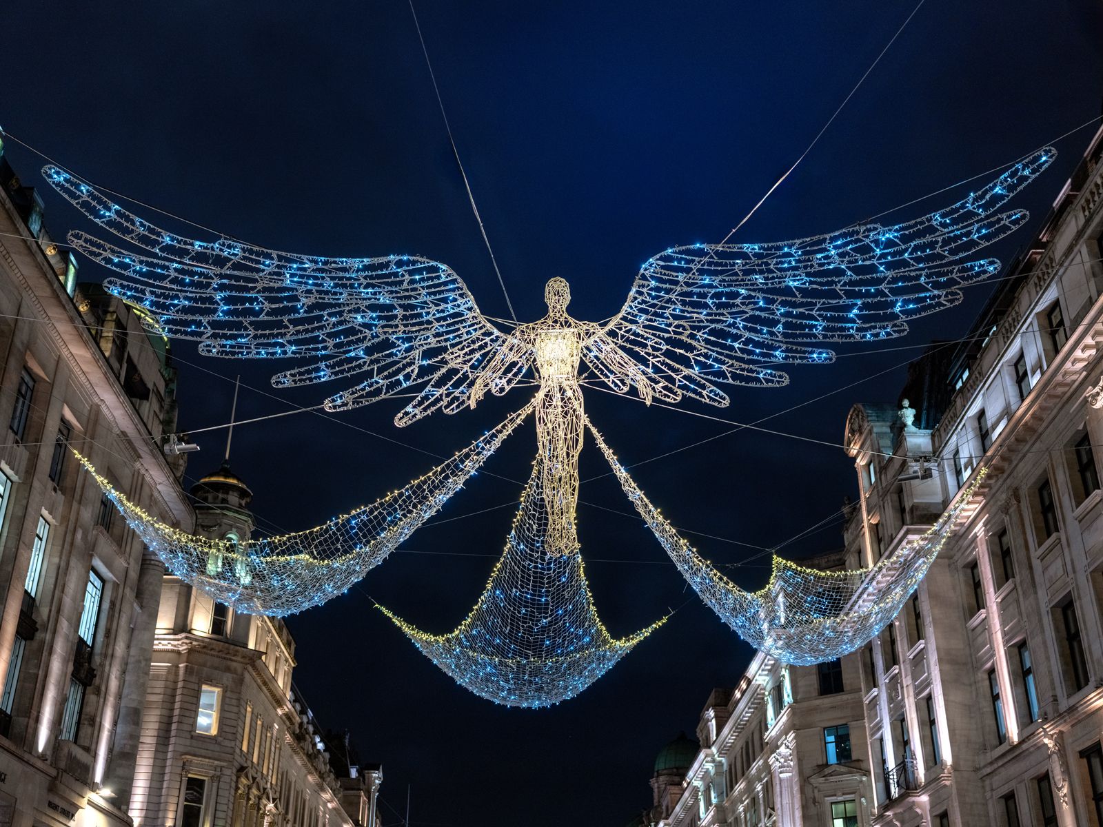 christmas lights, United Kingdom
