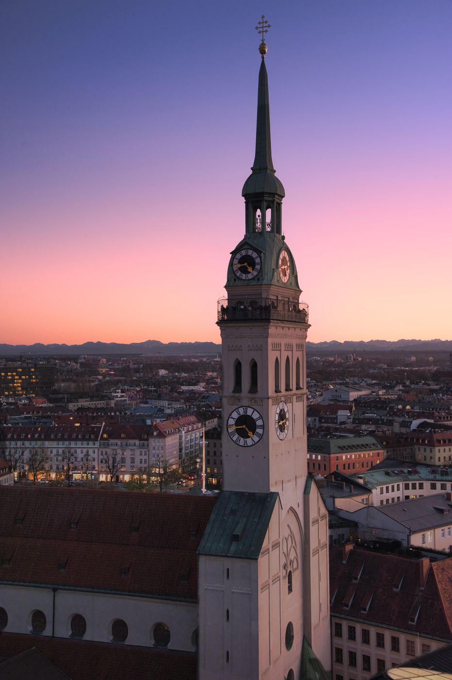 Church 'Sankt Peter' (Alter Peter), Munich, Germany