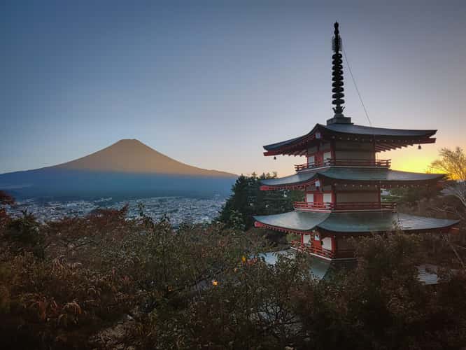 Chureito Pagoda - Mt Fuji