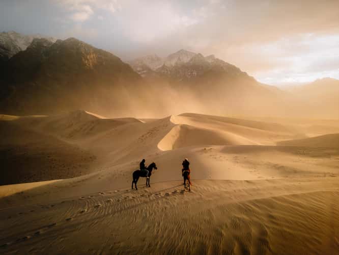 Cold desert