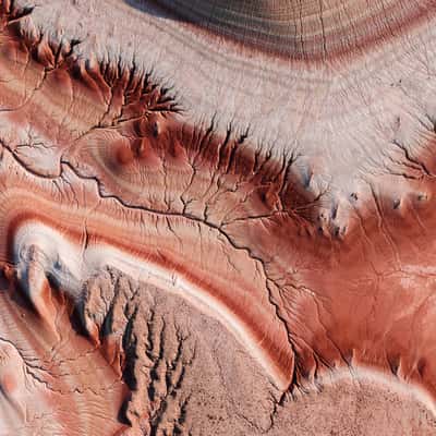 Coloured Layers of Mangystau 3, Kazakhstan