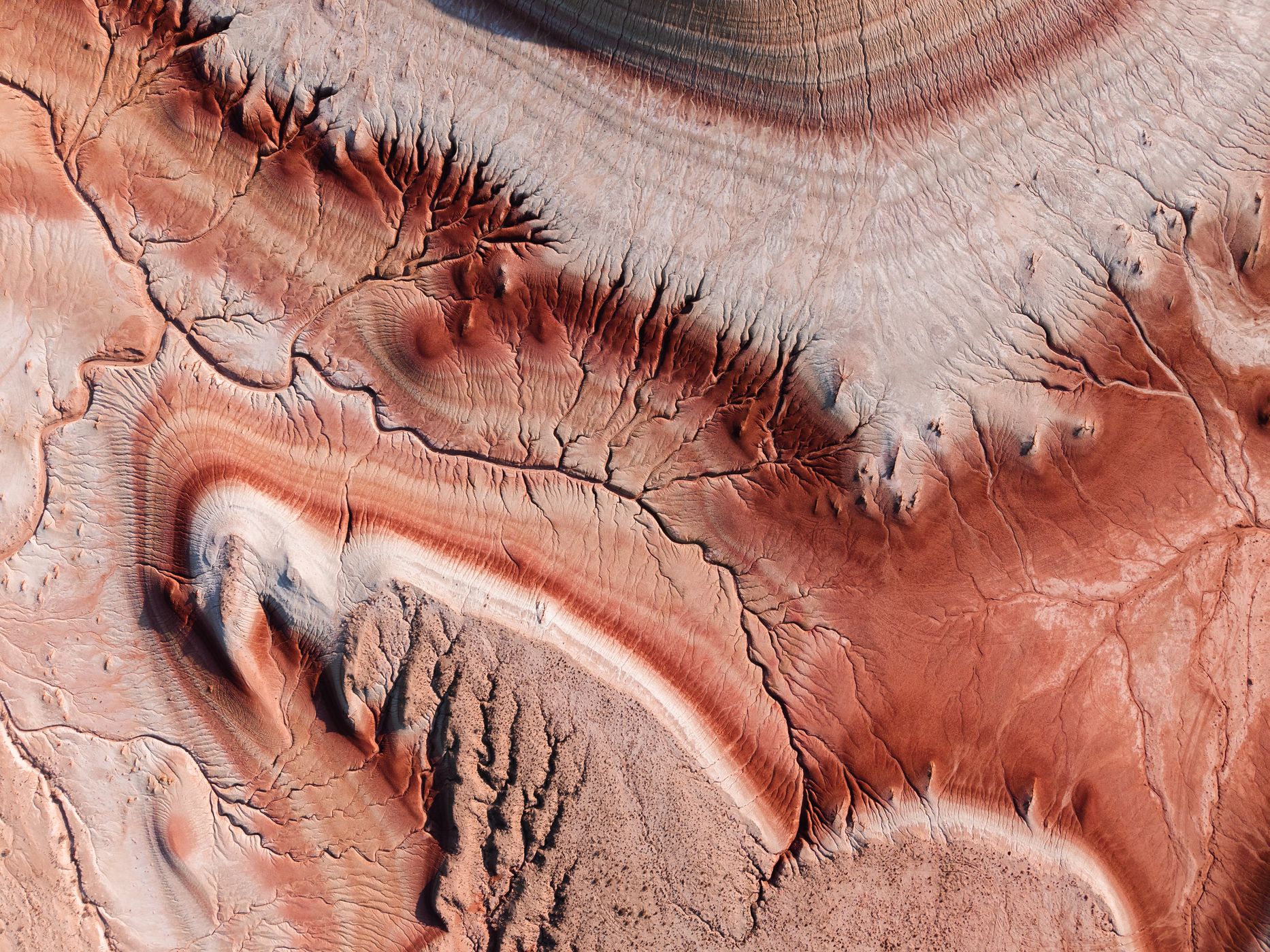 Coloured Layers of Mangystau 3, Kazakhstan