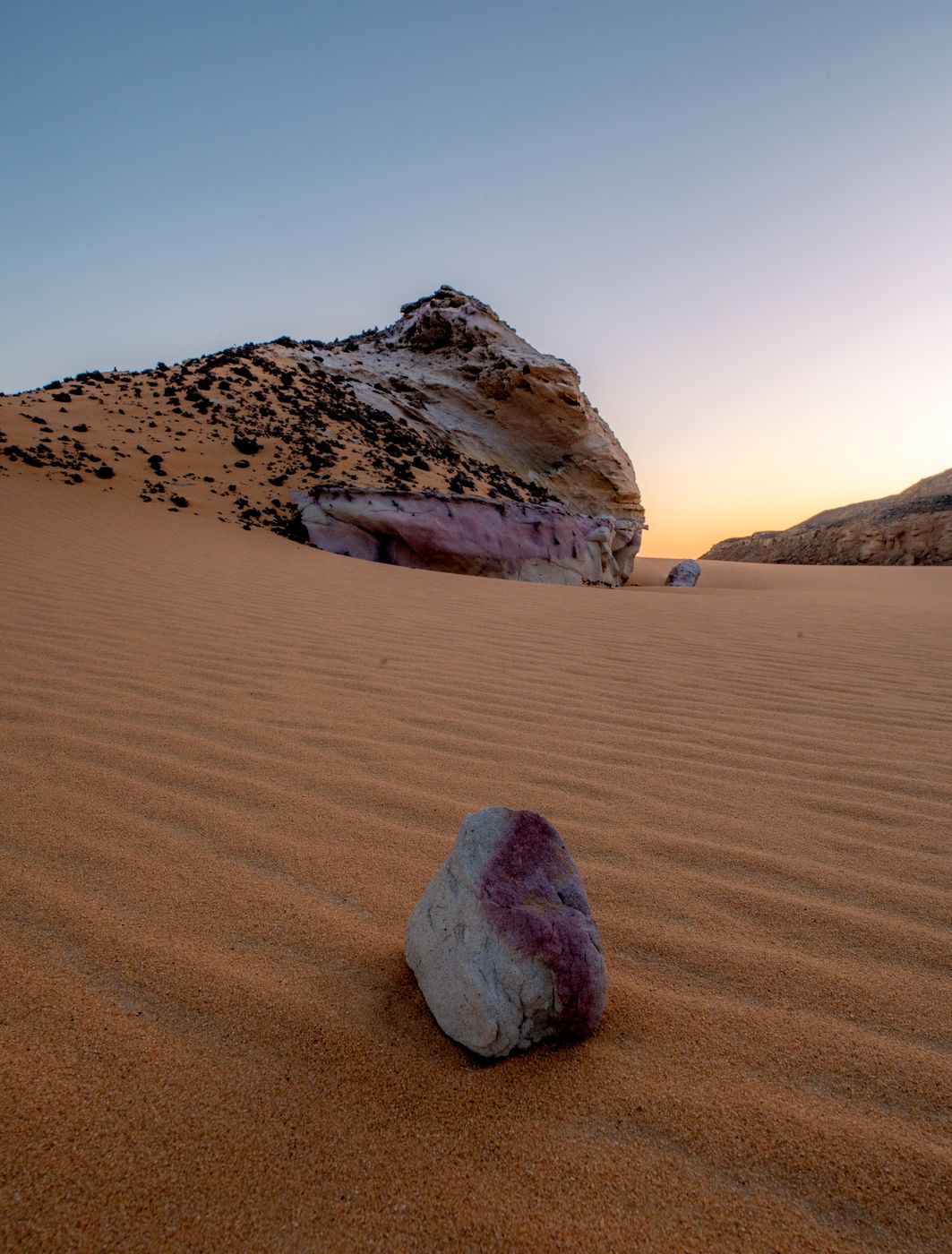 Desert East of Dakhla Oasis, Egypt