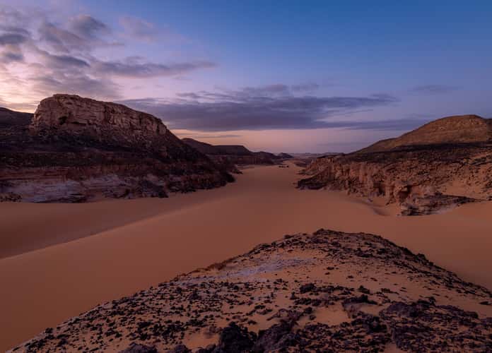 Desert East of Dakhla Oasis