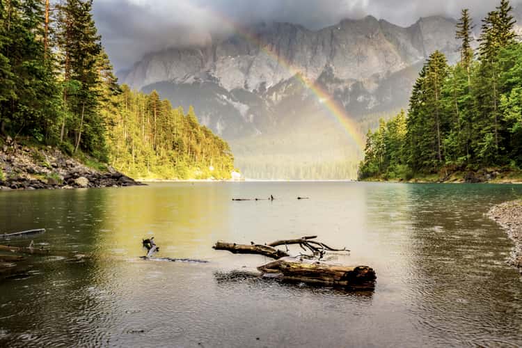 Eibsee Inlet