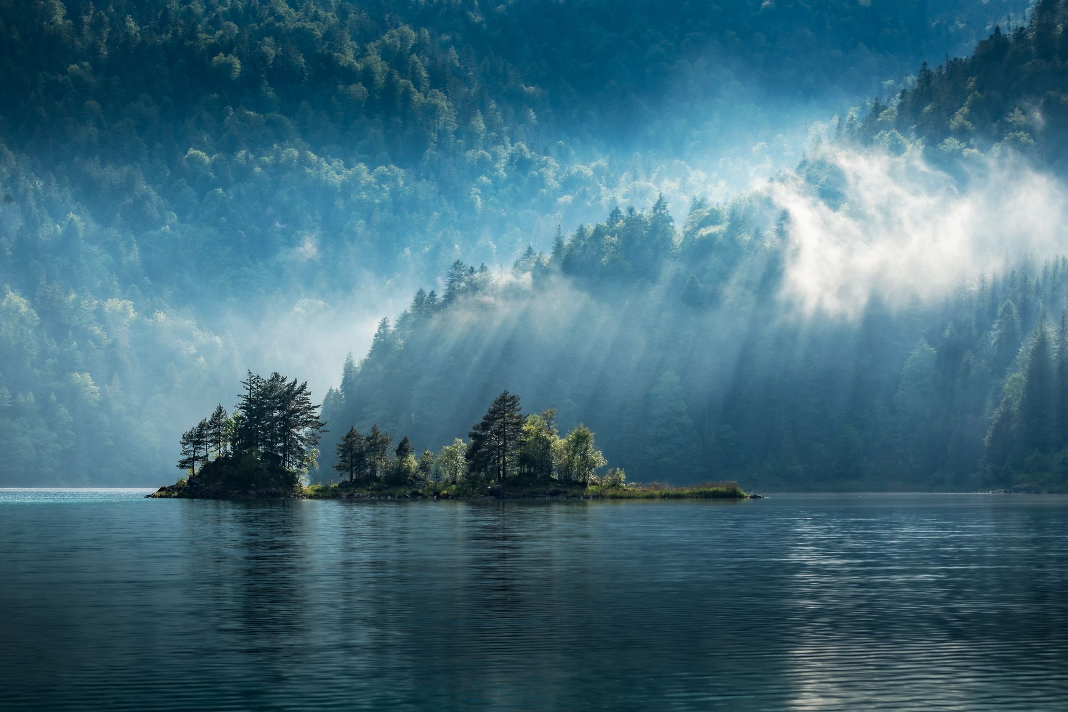 Eibsee Island View, Germany