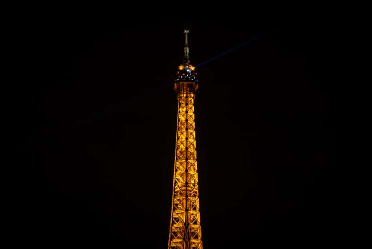 Eiffel Tower from Trocadero, Paris