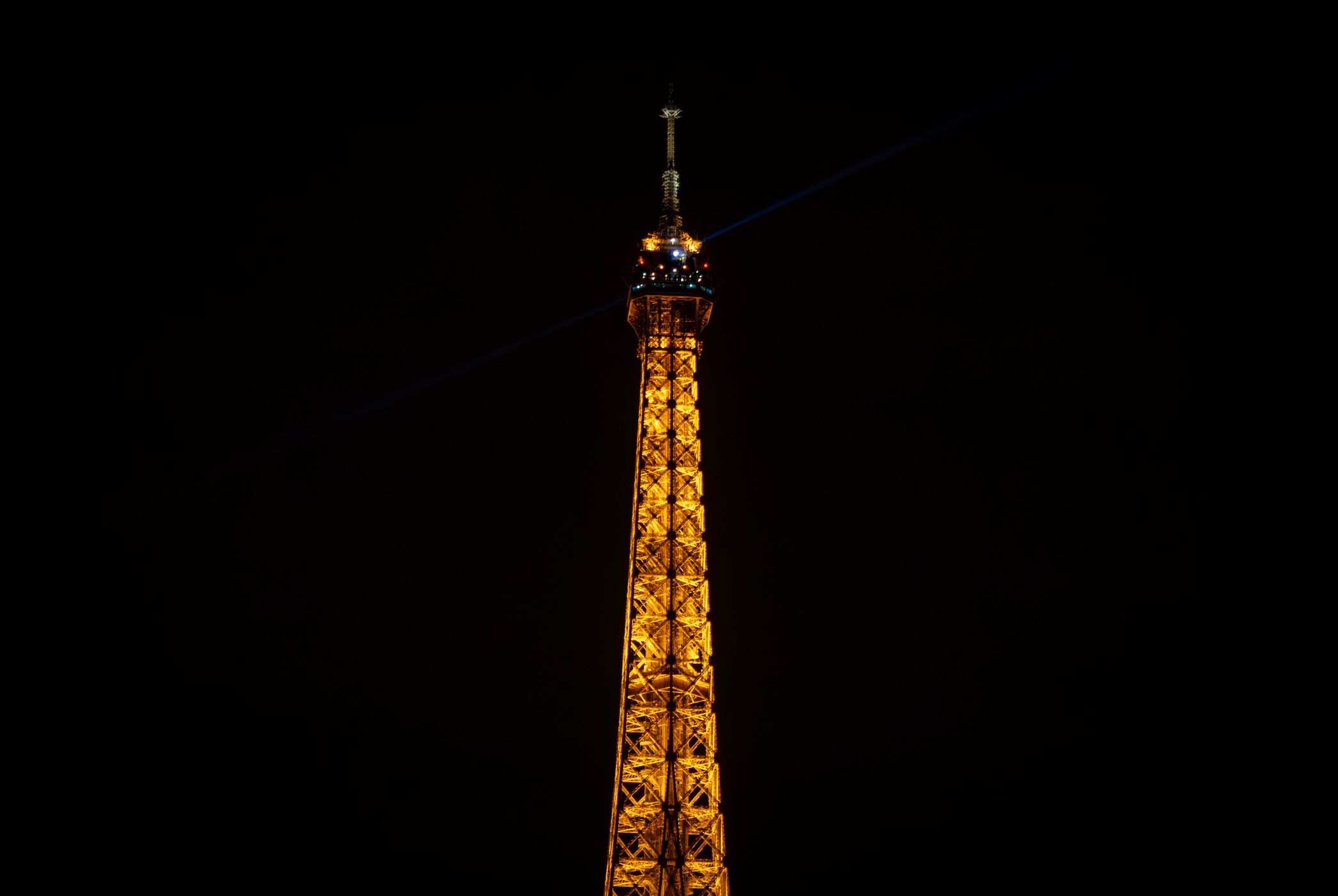 Eiffel Tower from Trocadero, Paris, France