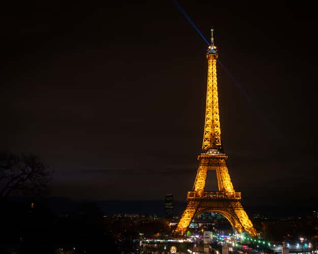 Eiffel Tower from Trocadero, Paris