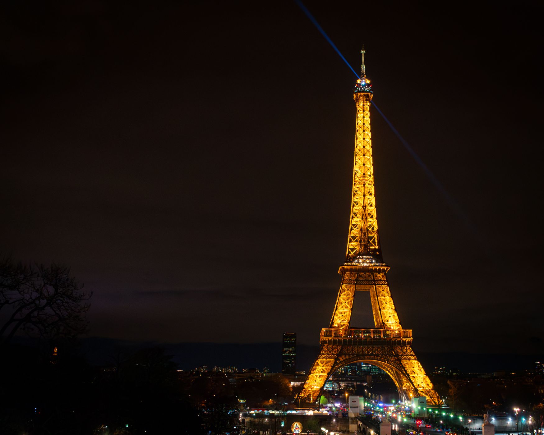 Eiffel Tower from Trocadero, Paris, France