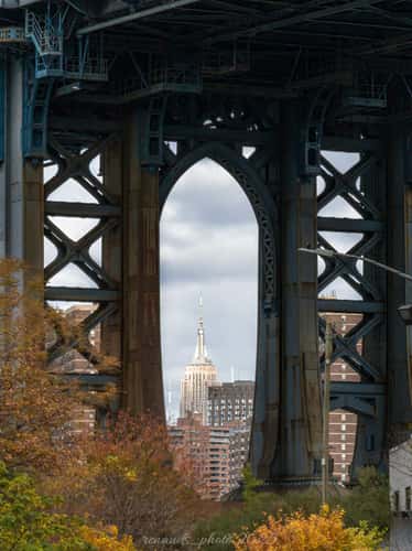 Empire State Building from Dumbo Brooklyn