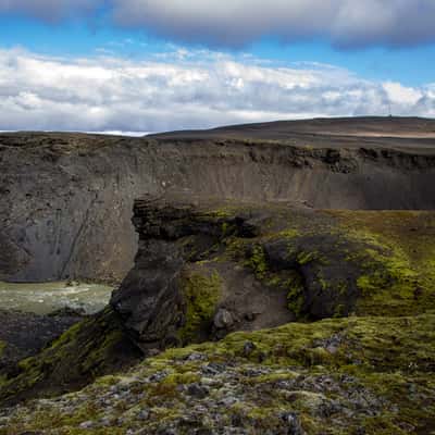 En route to Sigoldugljufur Canyon, Iceland