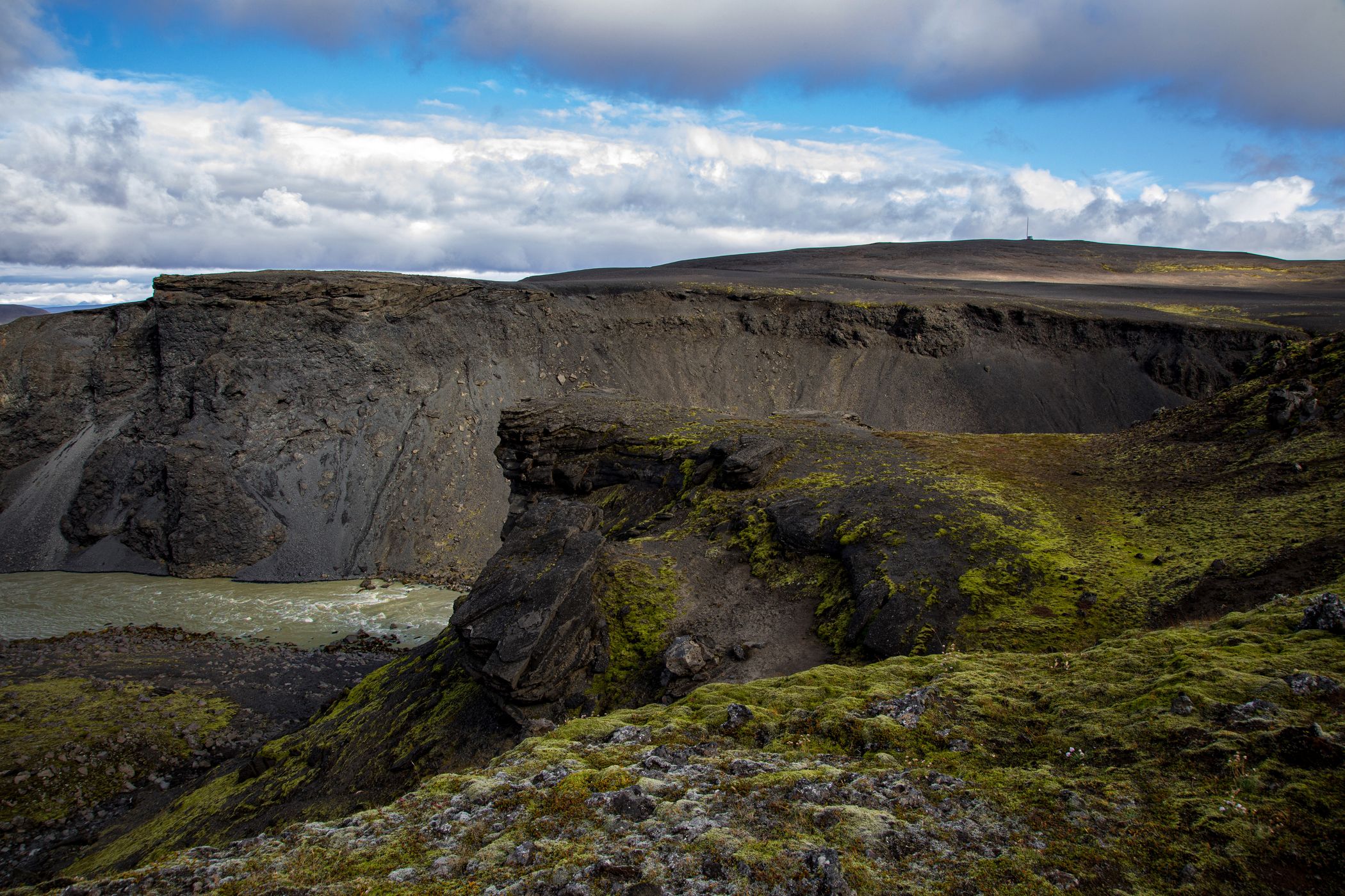 En route to Sigoldugljufur Canyon, Iceland