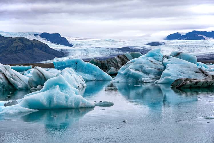 Glacial Lagoon at Jökulsárlón