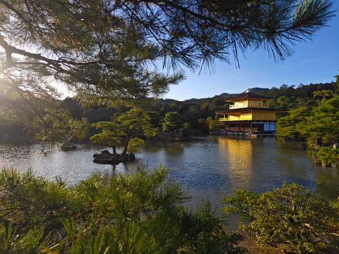 Golden Temple in Kyoto