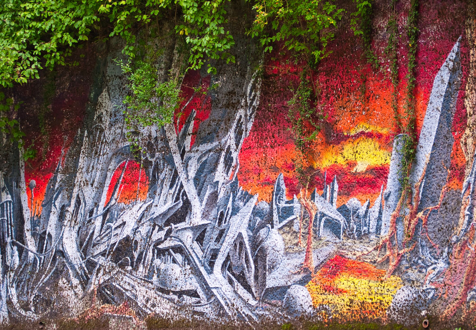 Graffito Lohstraße München, zZ übermalt, Germany