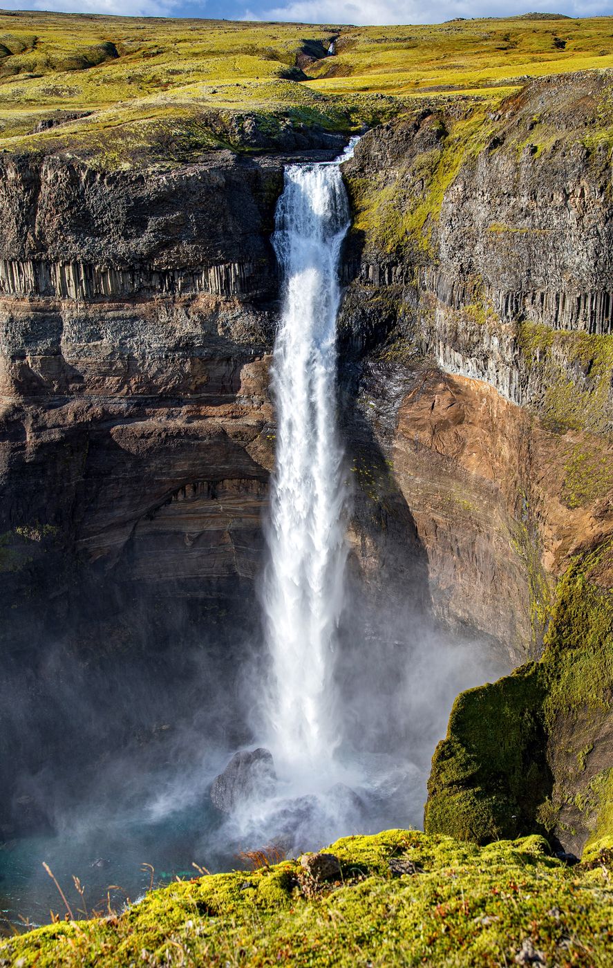 Haifoss waterfall, Iceland