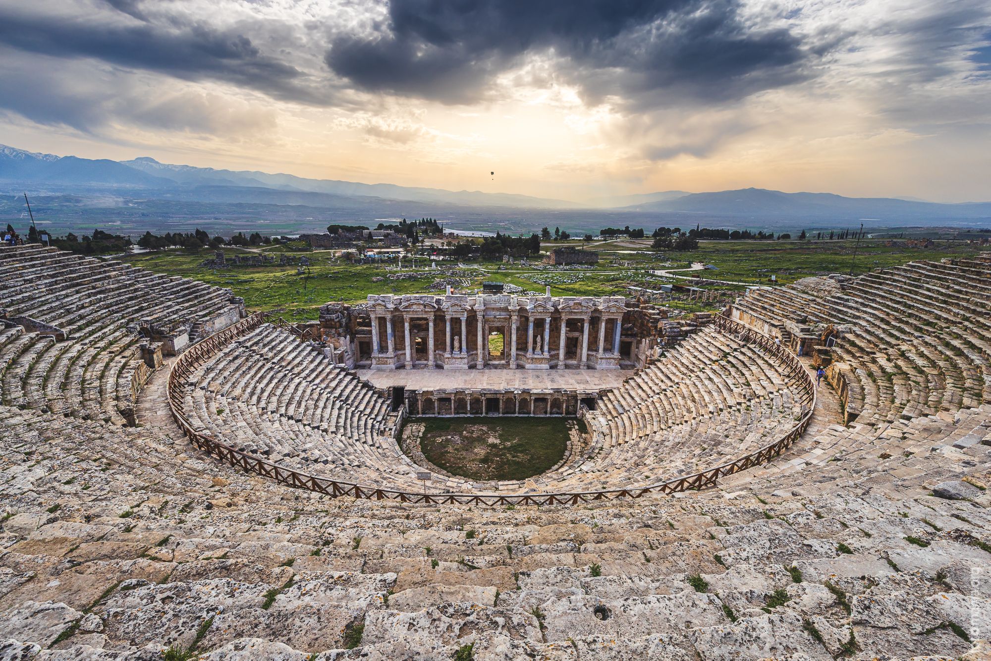 Hellenistic theatre, Hierapolis, Turkey (Türkiye)