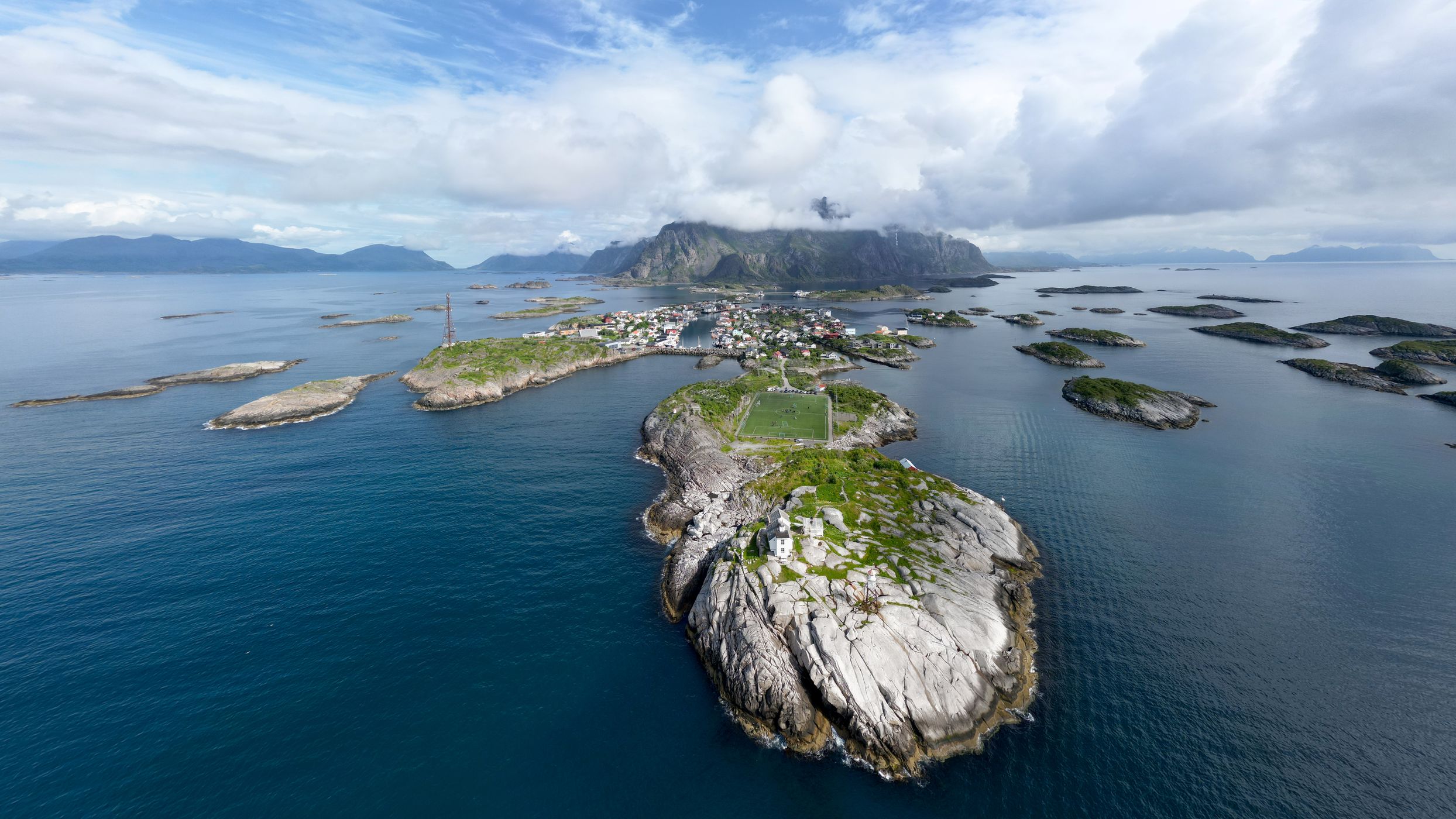 Henningsvær Soccer Field, Norway