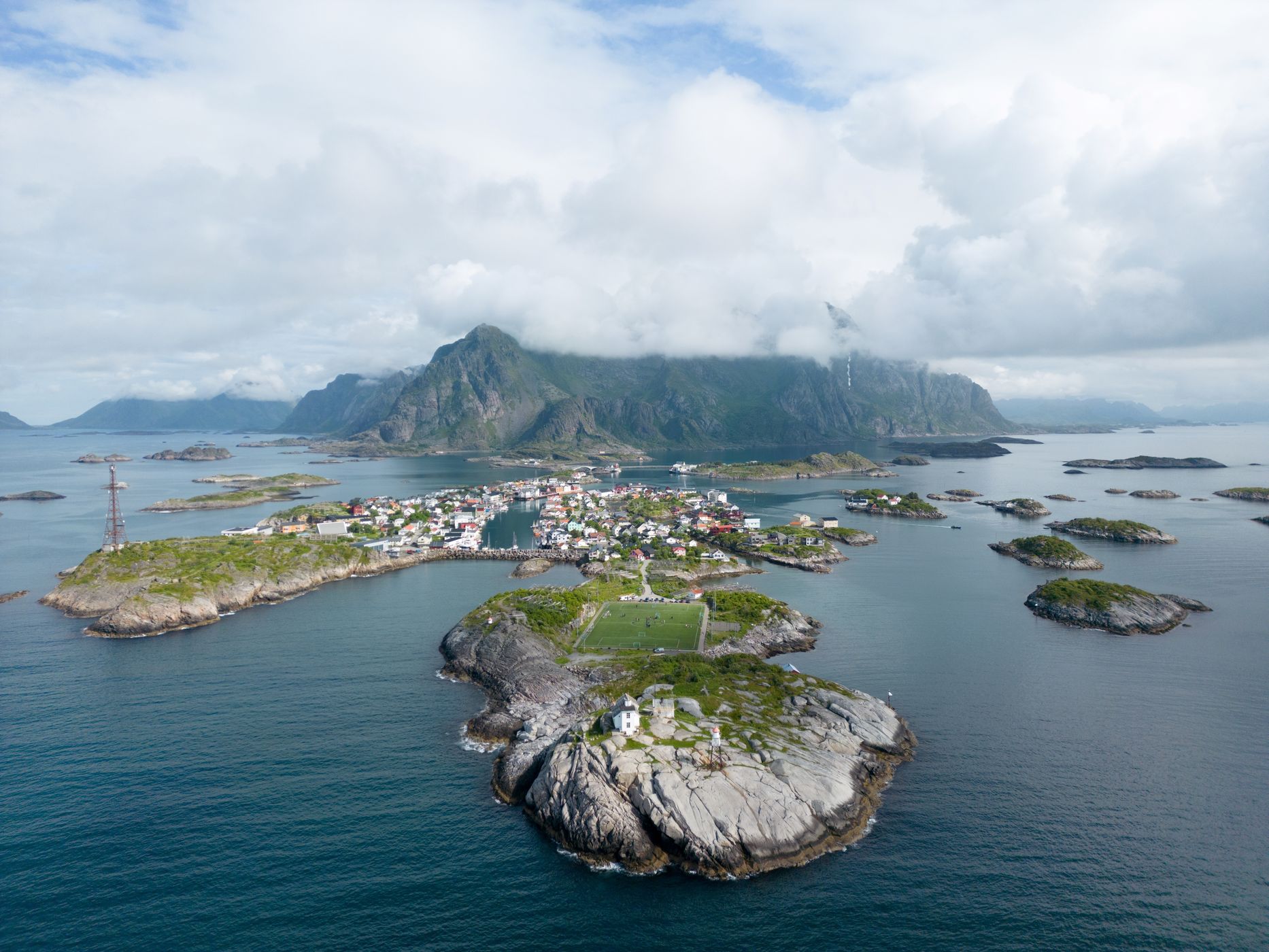 Henningsvær Soccer Field, Norway