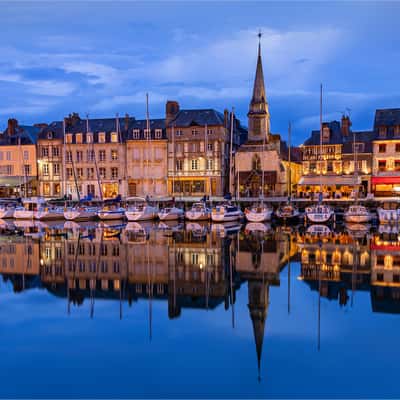 Honfleur Harbour, France