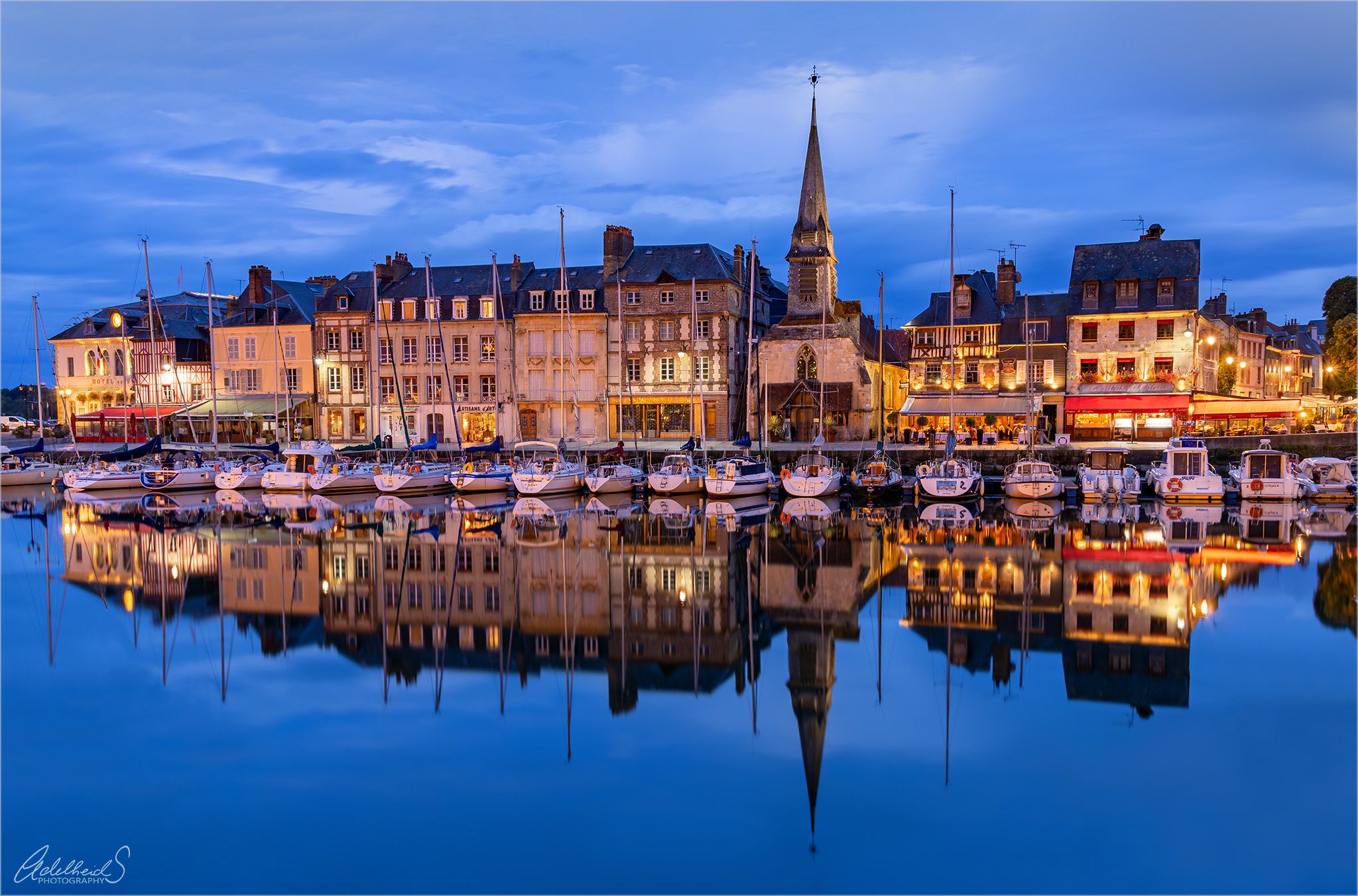 Honfleur Harbour, France