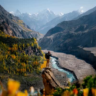 Hunza Valley Viewpoint, Pakistan