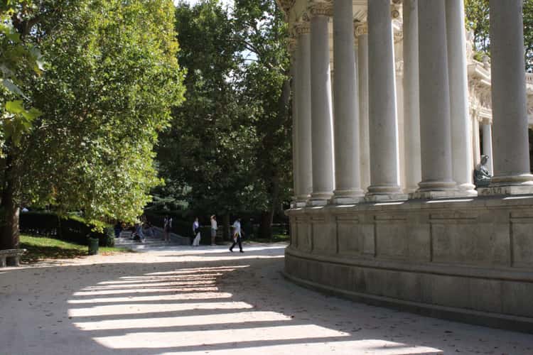 Interior del Monumento a Alfonso XII