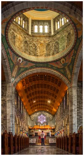 Interior of Galway Cathedral, co Galway.