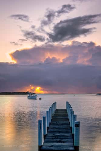 Jetty Sunrise, Mallacoota, Victoria