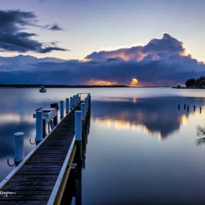 Jetty Sunrise, Mallacoota, Victoria, Australia