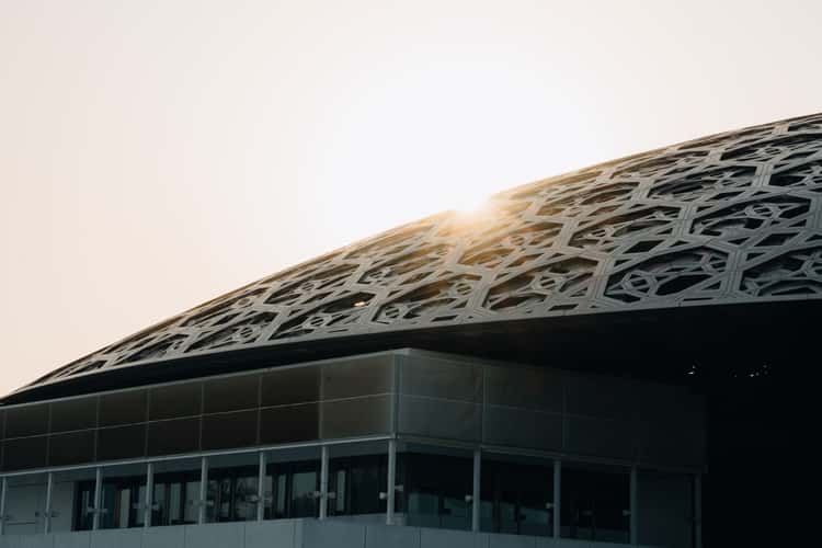 Kayaking at Louvre Abu Dhabi