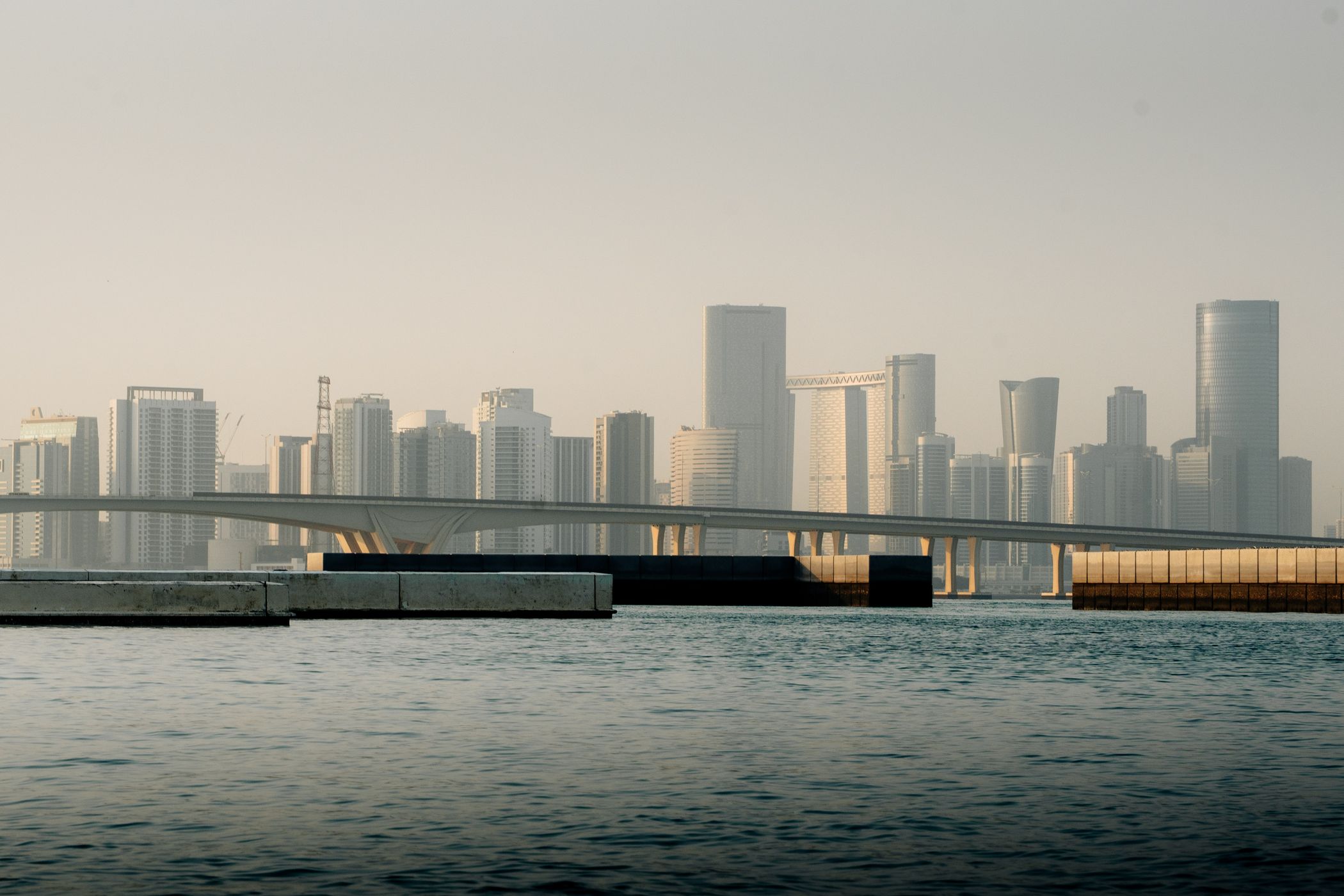 Kayaking at Louvre Abu Dhabi, United Arab Emirates