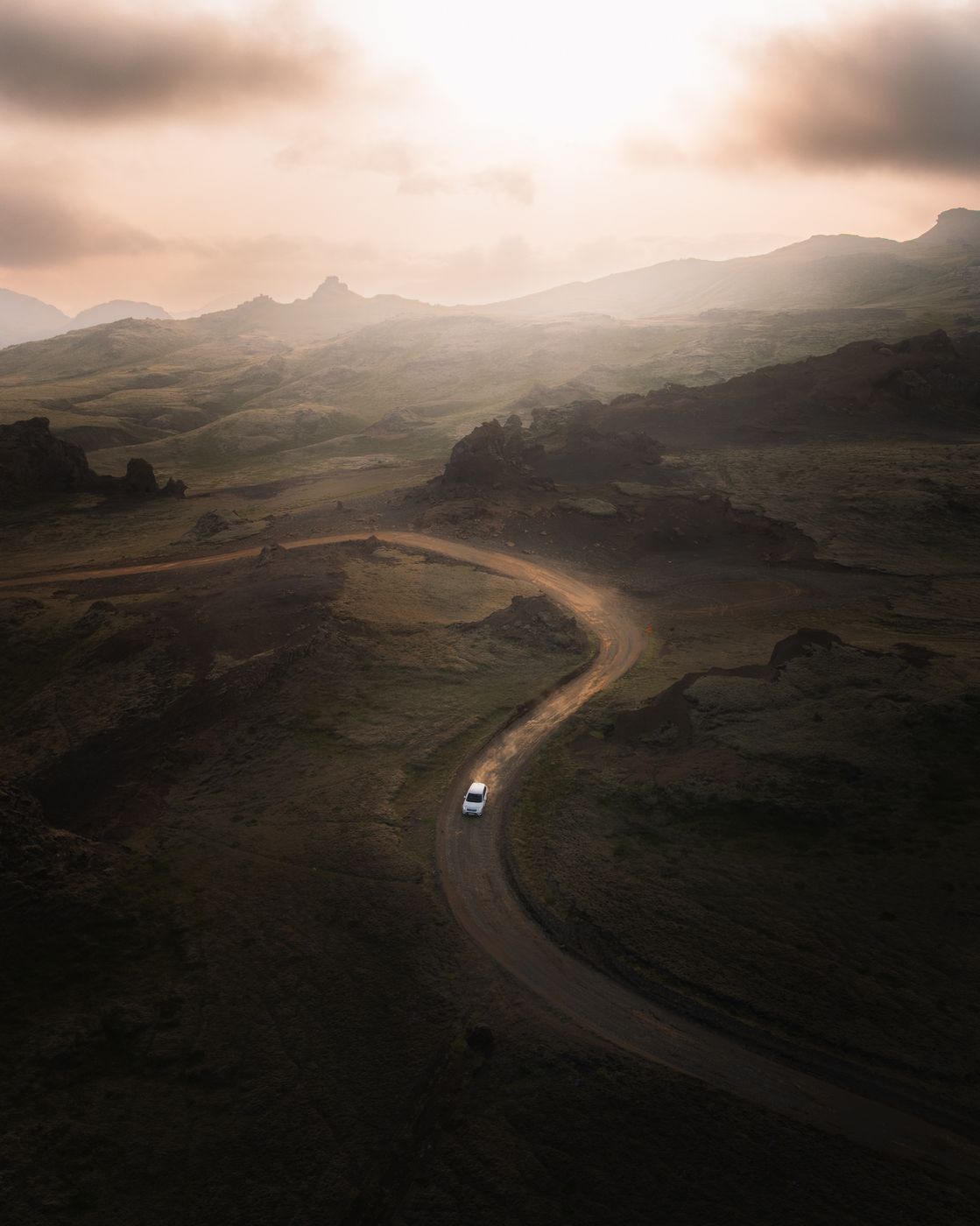 Kerlingardalsvegur Road, Iceland