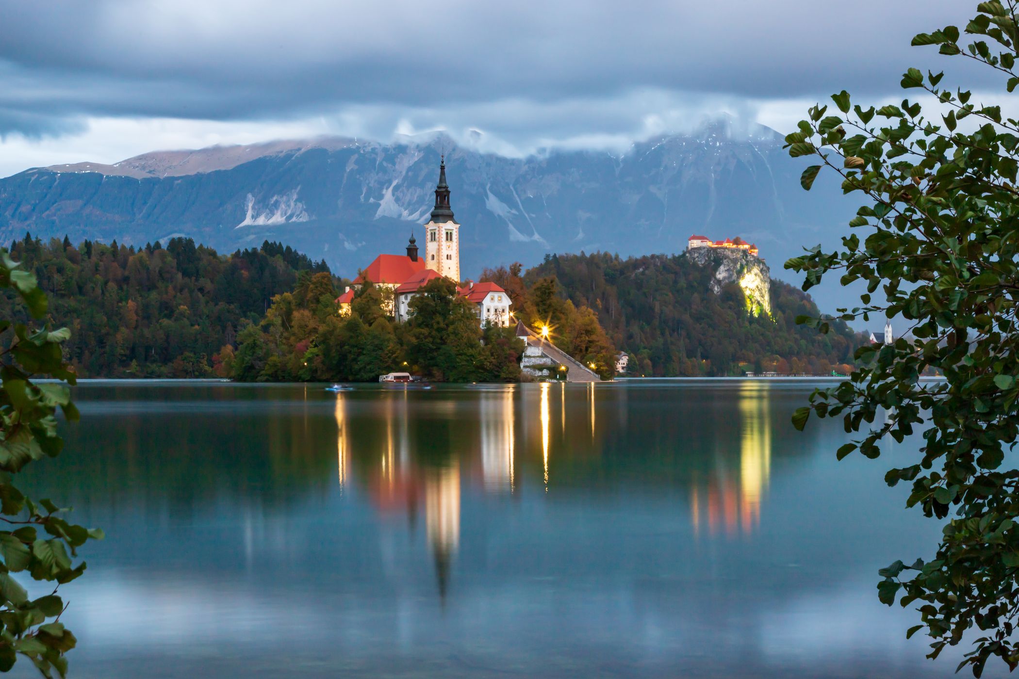 Lake Bled, Julian Alps, Slovenia