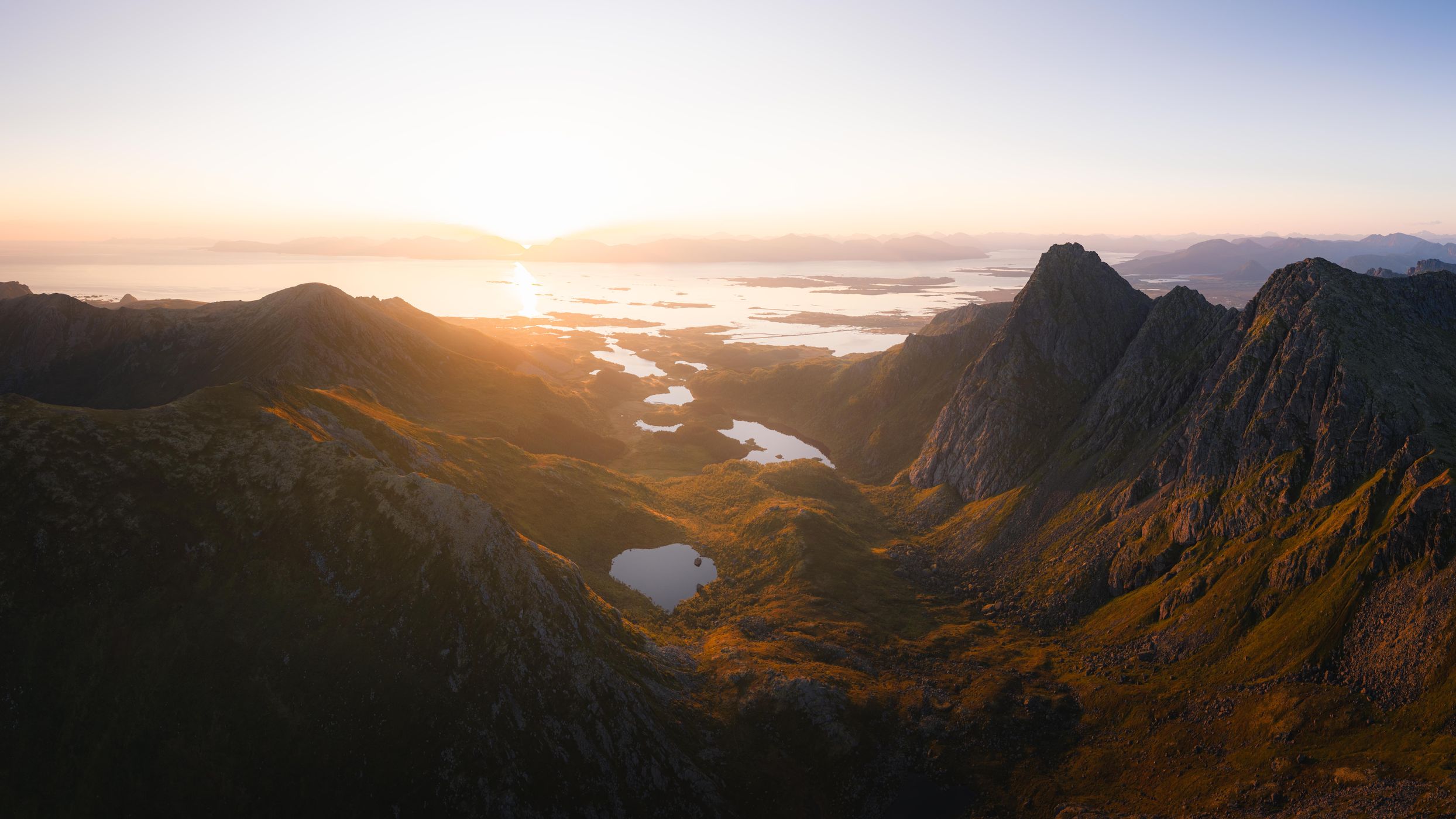 Lakes at Finngamheia, Norway