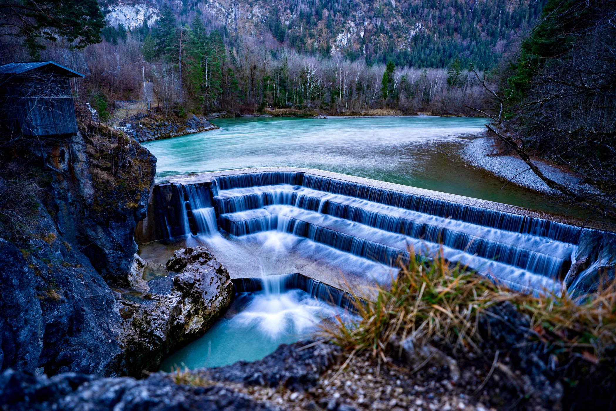 Lechfall, Allgäu Region, Germany